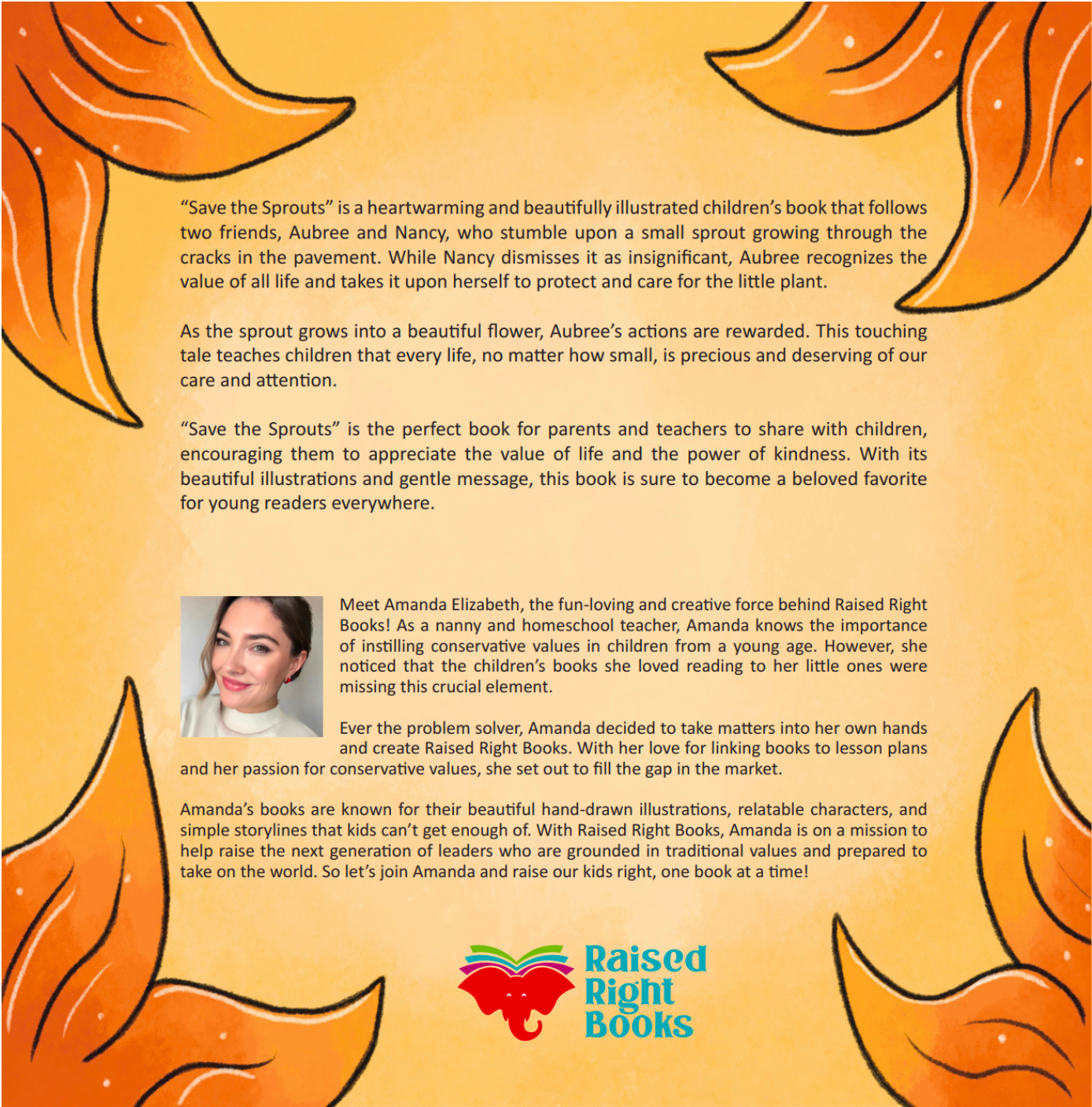 Save the Sprouts: A Gentle Introduction to the Value of Life